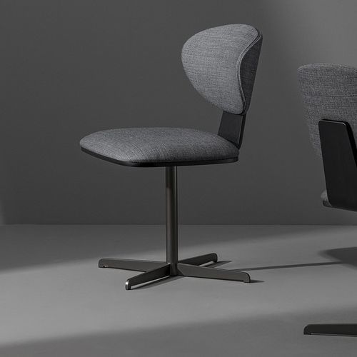 Moderner Bürostuhl - Olos  - BONALDO - für den Innenraum / Leder / Stoff