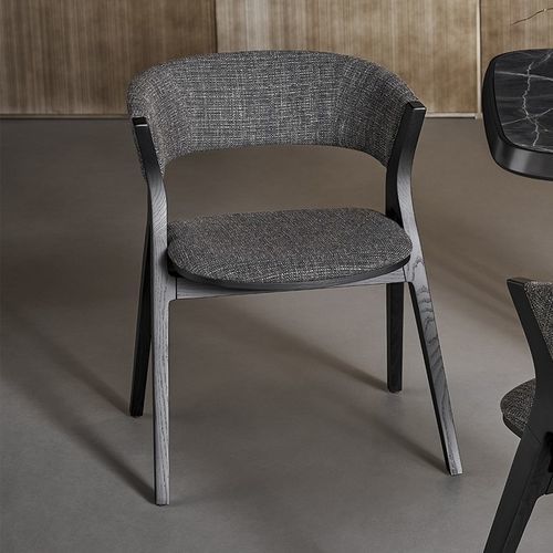 Moderner Stuhl - Remo - BONALDO - für den Innenraum / Leder / Stoff