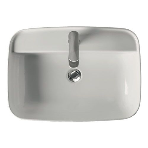 Aufsatzwaschbecken - 5140 - Kerasan - Keramik / oval / 1-Loch