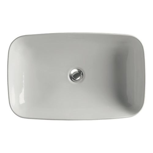 Einbauwaschbecken - 5141 - Kerasan - Keramik / oval / ohne Öffnung