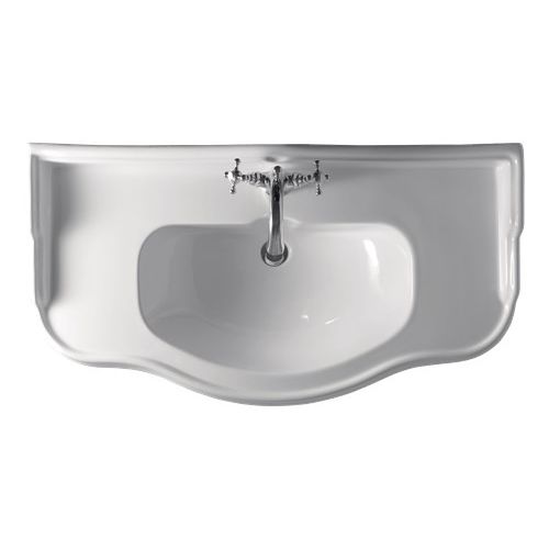 Aufsatzwaschbecken - 1050 - Kerasan - Keramik / mit verstellbarem Spiegel / 1-Loch