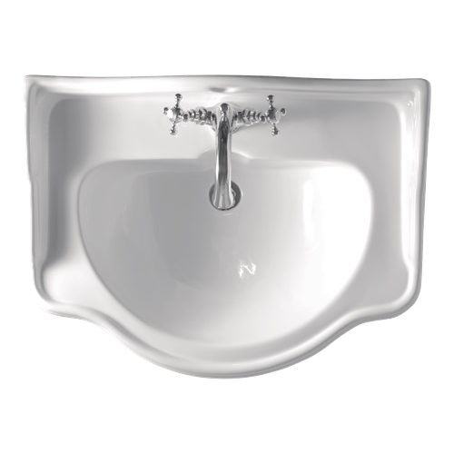Bodenstehendes Waschbecken - 1047 - Kerasan - Keramik / mit verstellbarem Spiegel / 1-Loch