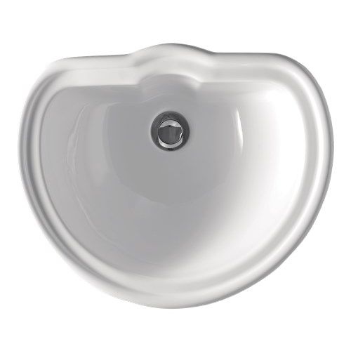 Einbauwaschbecken - 1031 - Kerasan - Keramik / mit verstellbarem Spiegel / 1-Loch