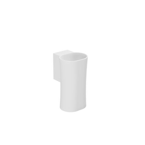 Wand-Waschbecken - LALS035370N0 - Azzurra - Keramik / oval / ohne Öffnung