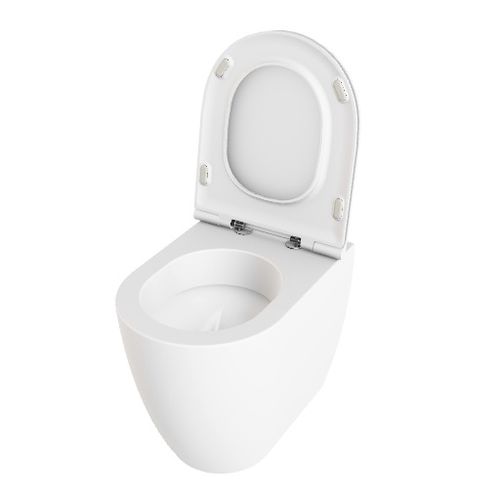 Freistehendes WC - CMVCTPE00000 - Azzurra - Keramik / für Privatgebrauch / oval
