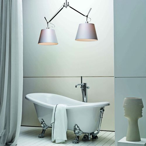 Ovale Badewanne - V112B - Azzurra - auf Füßen / für Wohnungen / zur beruflichen Nutzung