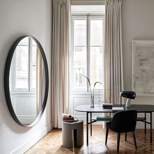 Wandmontierter Spiegel - BIRK - MERIDIANI - modern / rechteckig / rund