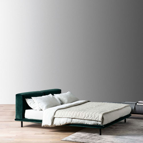 Doppelbett - TIMOTHY - MERIDIANI - modern / Polster / Kopfteil