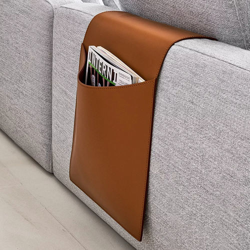 Moderner Zeitschriftenständer - POCKET - MERIDIANI - für Privatgebrauch / Leder / von Andrea Parisio