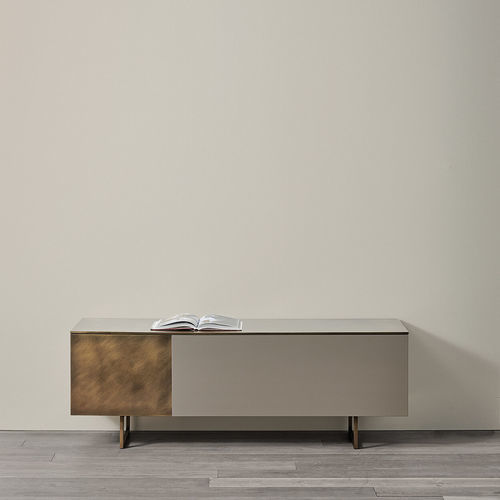 Wandmontiertes Sideboard - RUBEN - MERIDIANI - modern / Metall / Marmor
