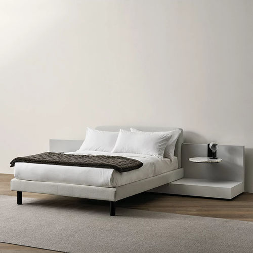Doppelbett - CLIFF - MERIDIANI - Einpersonen / modern / Polster