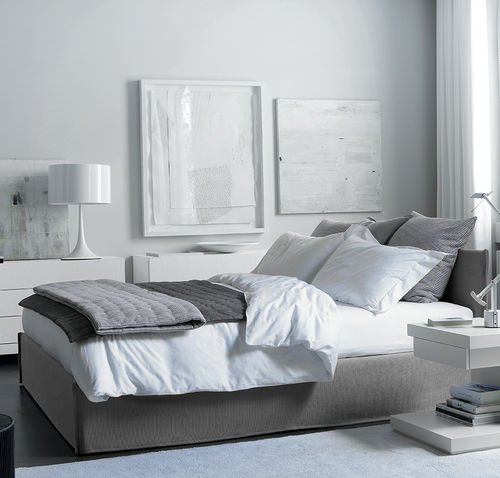 Doppelbett - FOX - MERIDIANI - Einpersonen / modern / Polster