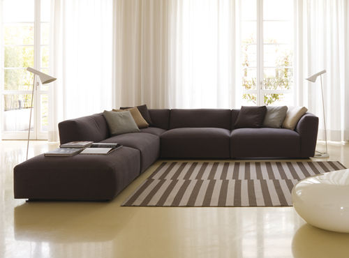 Ecksofa - ELLIOT  - Verzelloni - modular / modern / Stoff