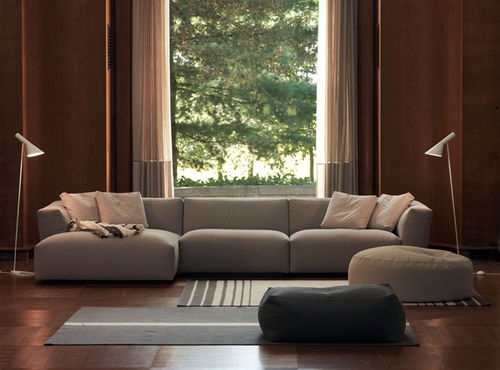 Modulsofa - ELLIOT  - Verzelloni - modern / Polyester / schwarz