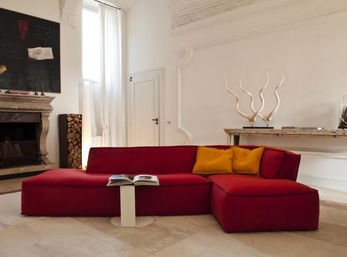 Modulsofa - NOE  - Verzelloni - modern / Stoff / beige