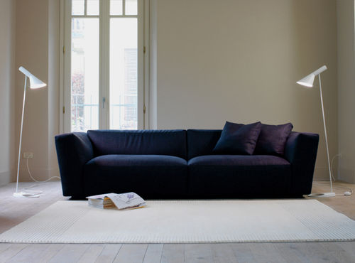 Modernes Sofa - ELLIOT  - Verzelloni - Stoff / braun / von Studio Lievore Altherr Molina