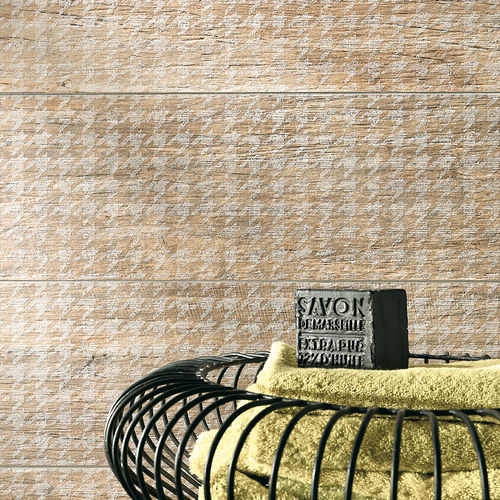 Feinsteinzeugfliesen - BIO RECOVER : DECORS - LEA CERAMICHE - in Naturoptik / für den Innenraum / Wand