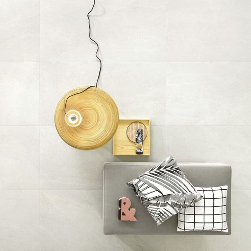 Feinsteinzeugfliesen - NEXT WHITE - LEA CERAMICHE - in Naturoptik / für den Innenraum / für Außenbereich