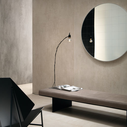 Feinsteinzeugfliesen - SLIMTECH CONCRETO : EXTRA LIGHT - LEA CERAMICHE - in Naturoptik / Laminat / für den Innenraum