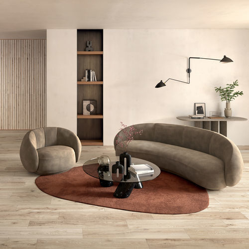 Feinsteinzeugfliesen - ALMOND - LEA CERAMICHE - in Naturoptik / für den Innenraum / für Außenbereich