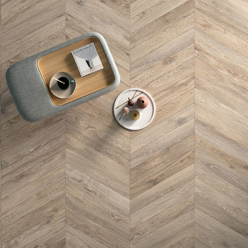 Feinsteinzeugfliesen - BIO ATTITUDE: DECORS - LEA CERAMICHE - in Naturoptik / für den Innenraum / für Badezimmer