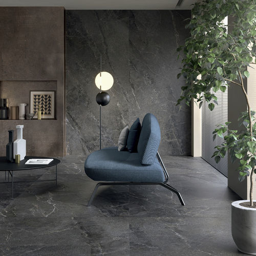Feinsteinzeugfliesen - DARK - LEA CERAMICHE - in Naturoptik / Laminat / für den Innenraum