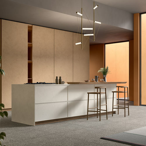 Feinsteinzeugfliesen - MIST - LEA CERAMICHE - poliert / Laminat / für den Innenraum