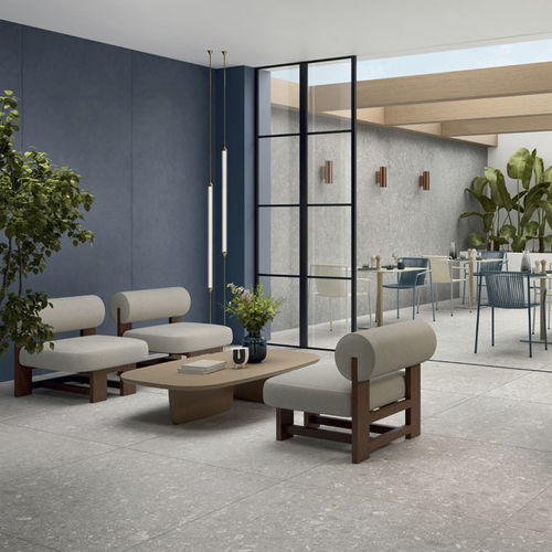 Feinsteinzeugfliesen - CLUSTER MI - LEA CERAMICHE - in Naturoptik / Struktur / für den Innenraum