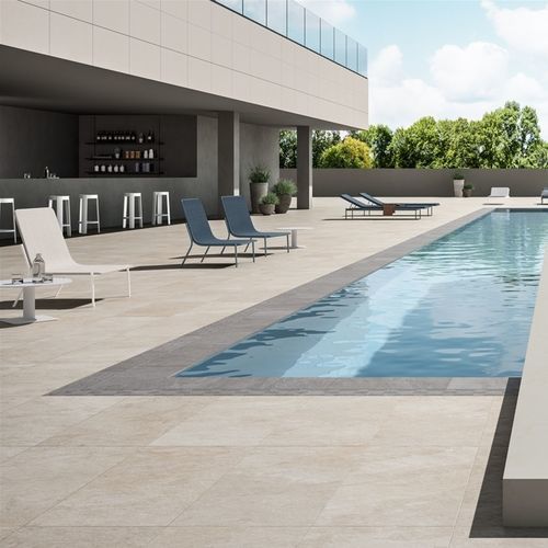 Feinsteinzeugfliesen - SILVER FLOW - LEA CERAMICHE - poliert / in Naturoptik / Struktur