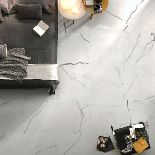 Feinsteinzeugfliesen - BIANCO STATUARIO - LEA CERAMICHE - Marmor / poliert / Hochglanz