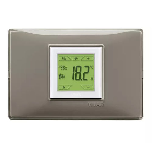 Elektronisches Thermostat - 02952.B - VIMAR - programmierbar / für Heizungen / für Klimaanlagen