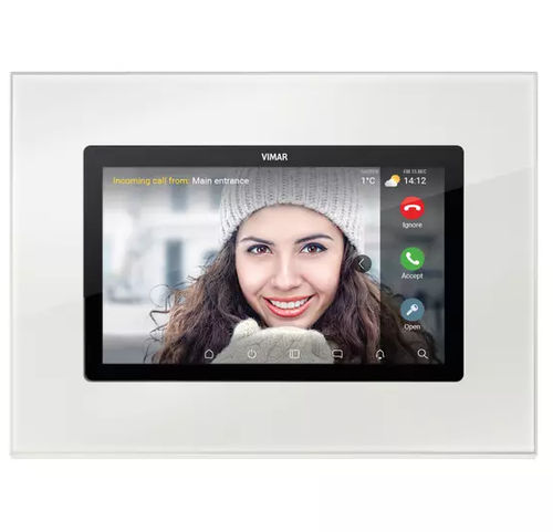 Touchscreen für Hausautomationssystem - VIMAR - wandmontiert / mit Digitalanzeige / KNX