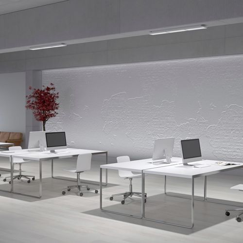 Aufbauleuchte - JILLY LINEAR - ERCO Leuchten - LED / rechteckig / für Büro