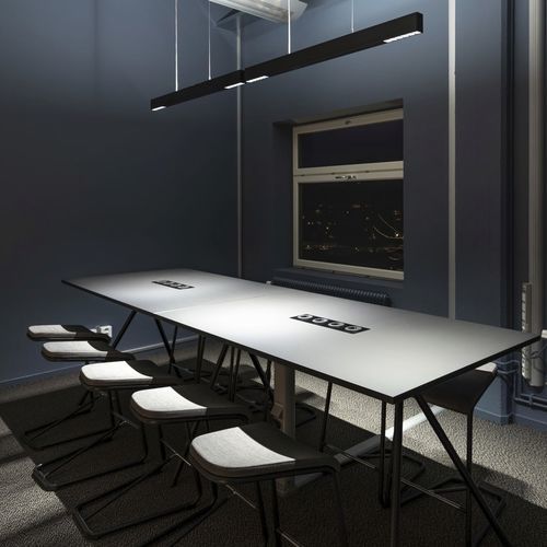 Hängeleuchte - COMPAR LINEAR - ERCO Leuchten - LED / rechteckig / Objekteinrichtung
