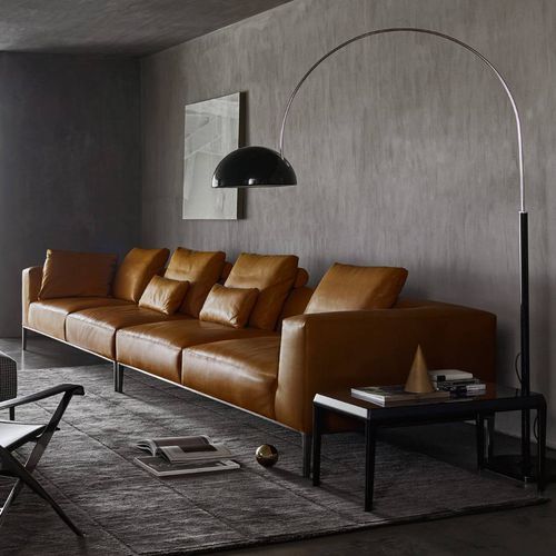 Modulsofa - Michel Effe - B&B Italia - modern / Stoff / Leder