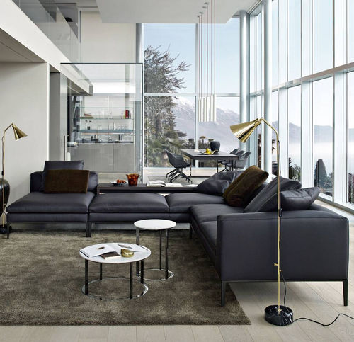 Modulsofa - Michel - B&B Italia - modern / Stoff / Leder