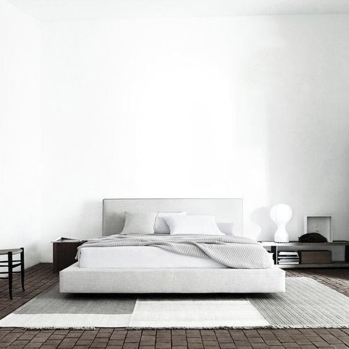Doppelbett - Richard - B&B Italia - modern / Polster / Kopfteil