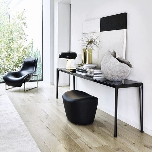 Moderner Konsolentisch - MIRTO - B&B Italia - MDF / Glas / Marmor