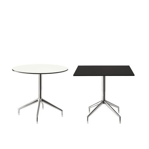 Moderner Bistrotisch - Sina - B&B Italia - HPL / Gestell aus Aluminiumguss / rund