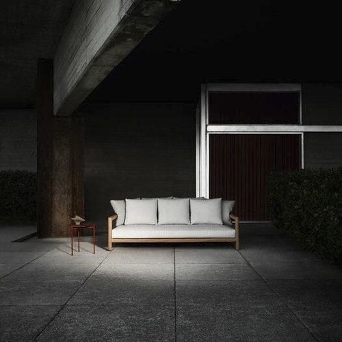 Modernes Sofa - Pablo - B&B Italia - für Garten / Stoff / mit Armlehnen