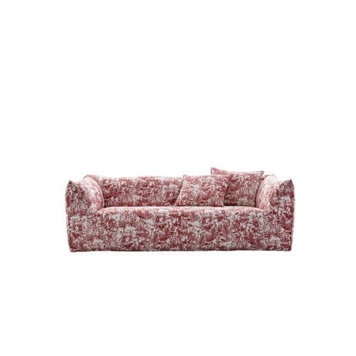 Modernes Sofa - Le Bambole x Stella McCartney - B&B Italia - Stoff / mit Armlehnen / mehrfarbig