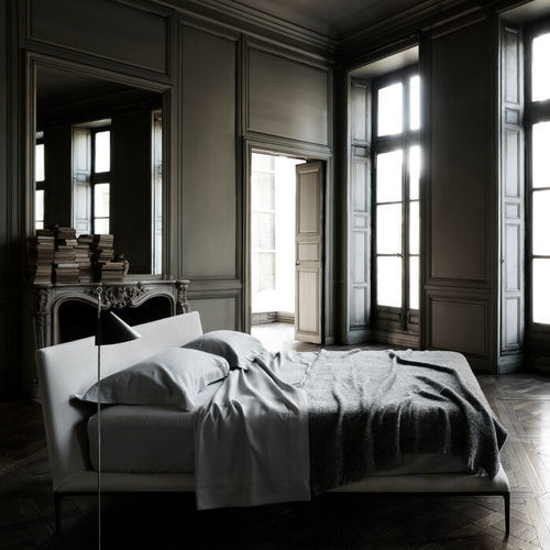 Doppelbett - B&B Atoll - B&B Italia - modern / Polster / Kopfteil