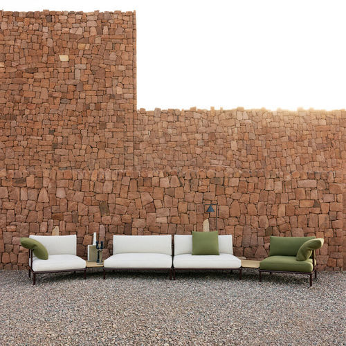 Modulsofa - Nooch - B&B Italia - modern / für Garten / Stoff