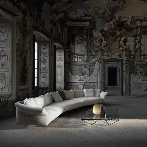 Modulsofa - Dambo - B&B Italia - Eck / modern / Stoff