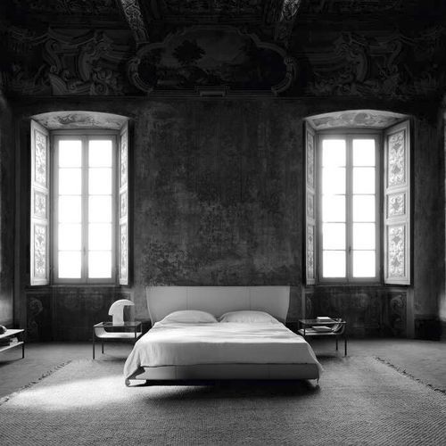Doppelbett - Alys 10 - B&B Italia - modern / Polster / Kopfteil