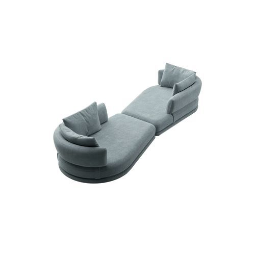 Modulsofa - COCÙN - B&B Italia - modern / Stoff / Leder