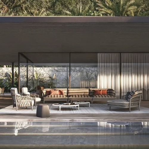 Modulsofa - ERICA - B&B Italia - modern / für Außenbereich / für den Außenbereich