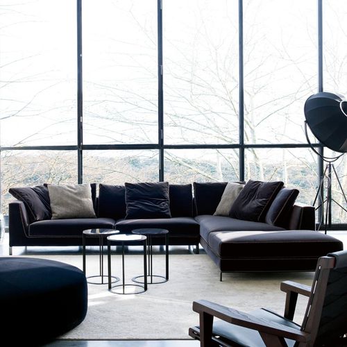 Modulsofa - Ray - B&B Italia - modern / Stoff / Leder