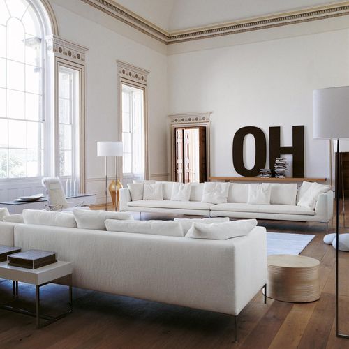Modulsofa - Charles Large - B&B Italia - modern / Stoff / Leder