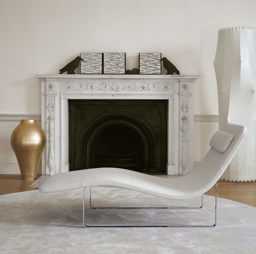 Moderne Liege - LANDSCAPE - B&B Italia - Stoff / Leder / Stahl